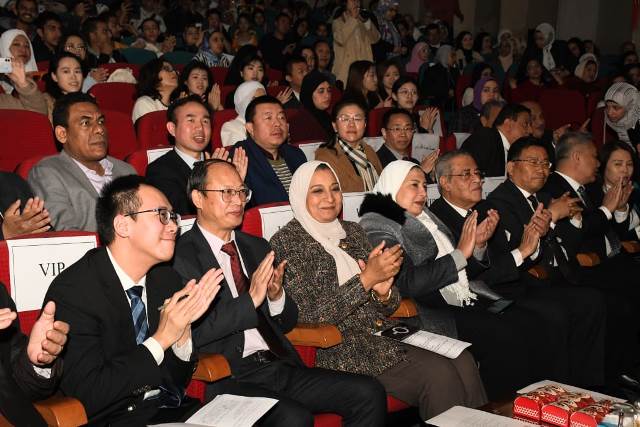 معهد كونفوشيوس بجامعة عين شمس يحتفل بعيد الربيع الصينى 3