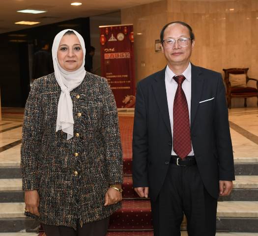 معهد كونفوشيوس بجامعة عين شمس يحتفل بعيد الربيع الصينى 2