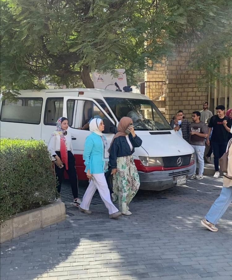 جامعة عين شمس تنفذ تجربة إخلاء ناجحة