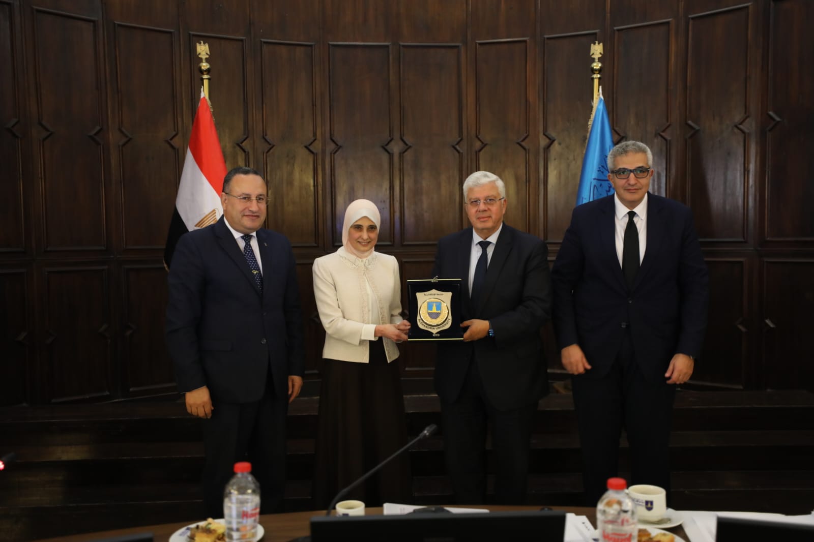 وزير التعليم العالي يرأس اجتماع المجلس الأعلى للجامعات بجامعة الإسكندرية