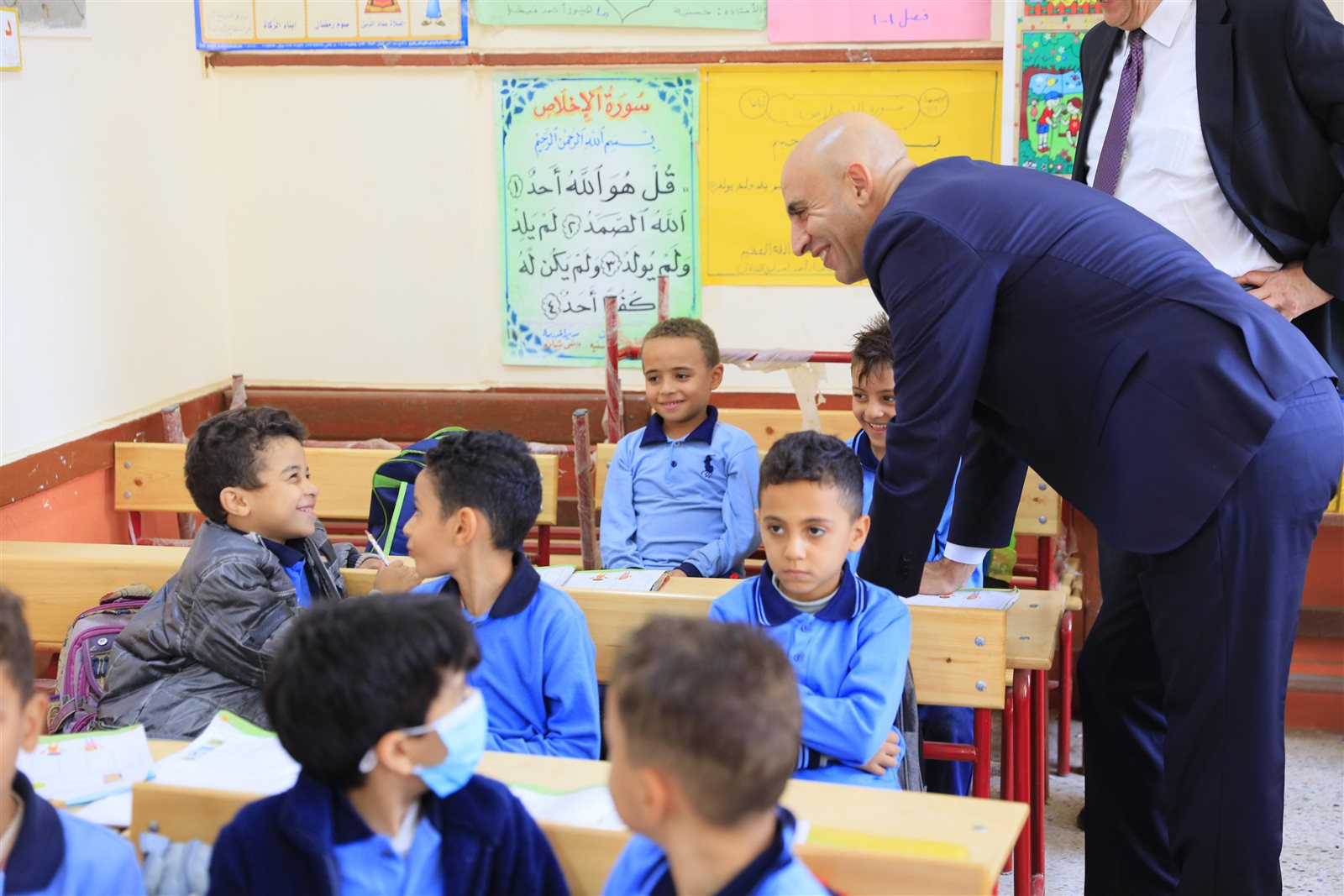 وزير التربية والتعليم ومحافظ الغربية يتفقدان مدارس إدارة زفتى التعليمية