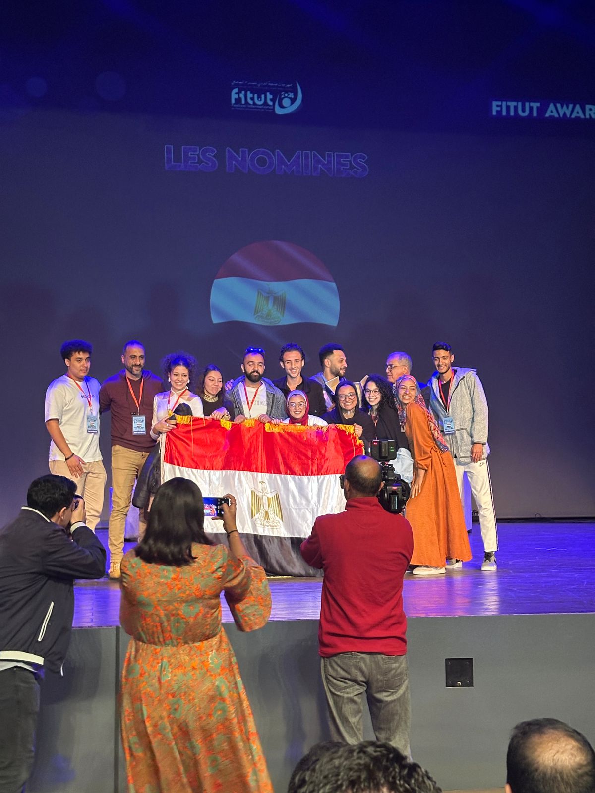 بعثة منتخب التمثيل المسرحي تعود من المغرب بعد حصد 3 جوائز