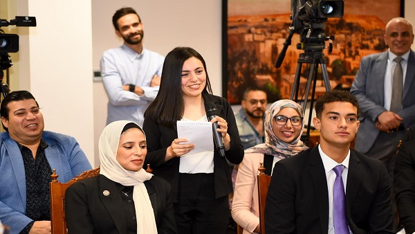 جامعة كفر الشيخ تشارك بوفد طلابي في فعالية حول السياسة الخارجية المصرية