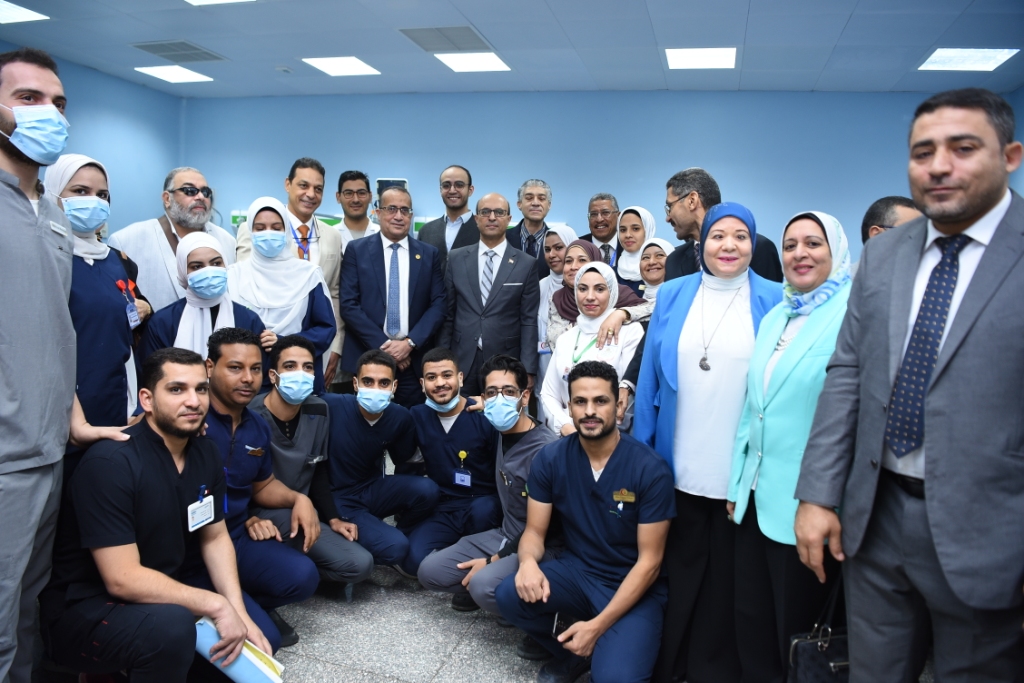 جامعة أسيوط تدشن وحدة الإصابات المتطورة بمستشفى الطوارئ