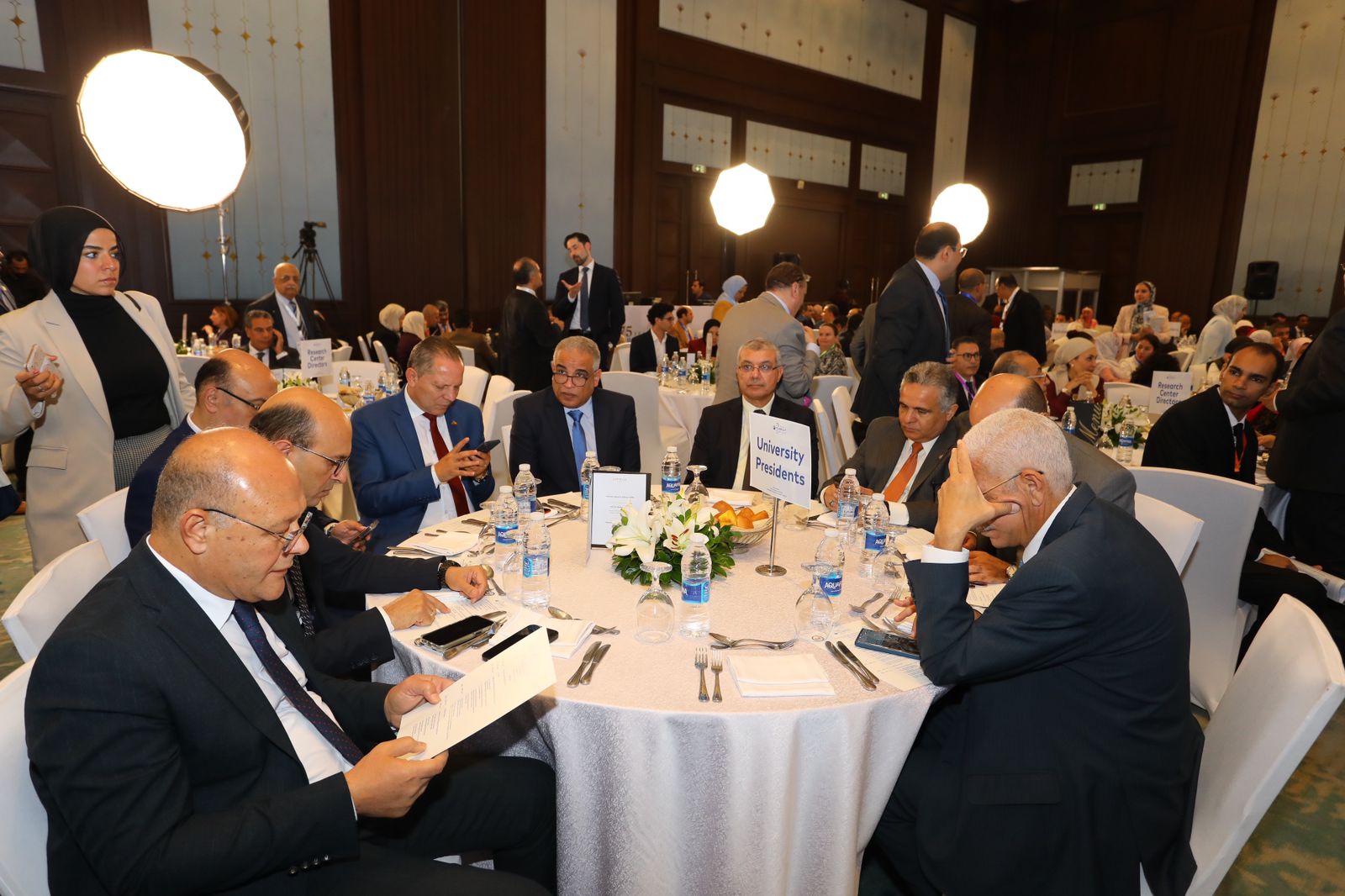 رئيس جامعة سوهاج يشارك في احتفالية هيئة فولبرايت