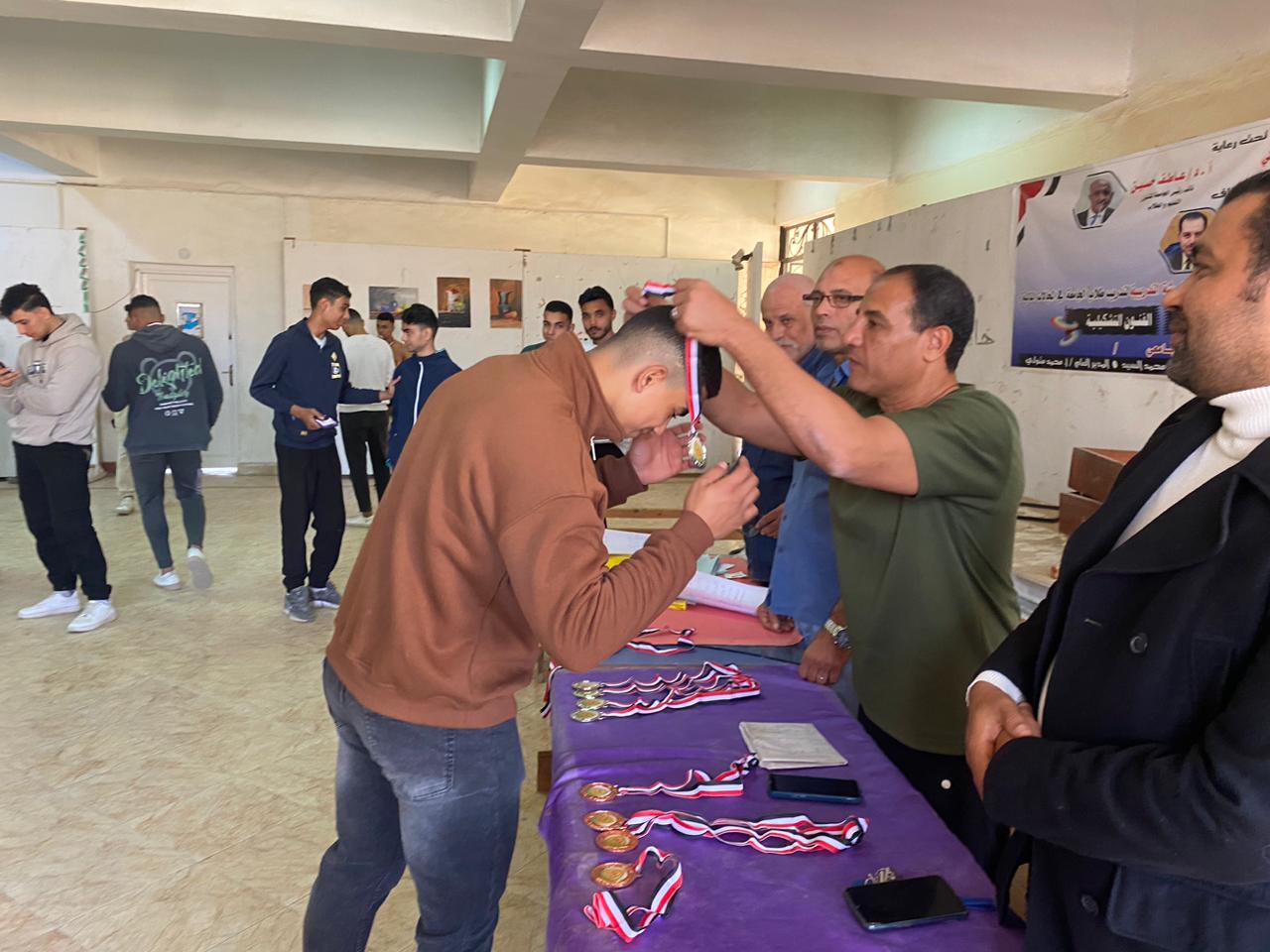 جامعة الزقازيق تختتم بطولة كمال الأجسام 