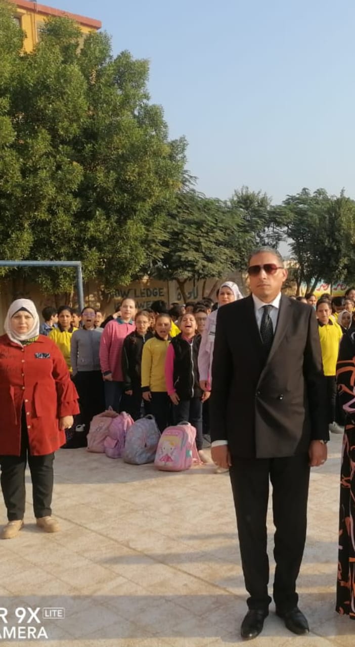 جولة تفقدية لوكيل تعليم الجيزة بمدارس الهرم
