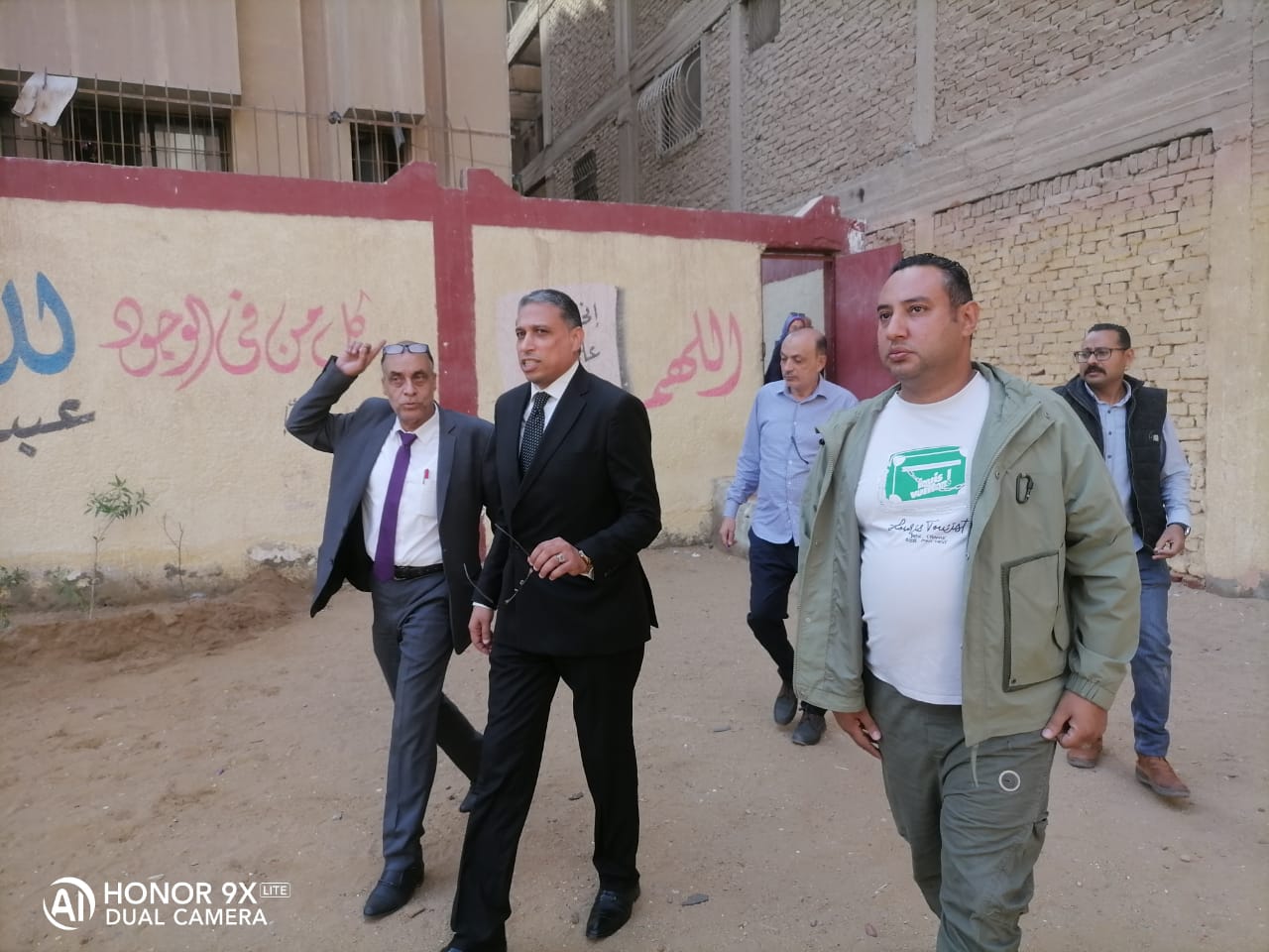 جولة تفقدية لوكيل تعليم الجيزة بمدارس الهرم