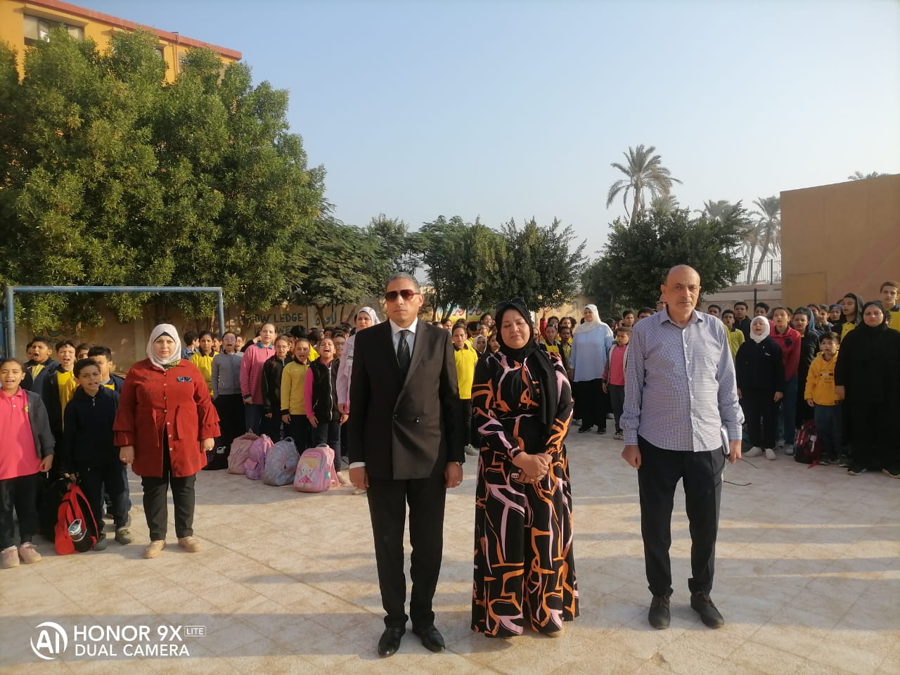 جولة تفقدية لوكيل تعليم الجيزة بمدارس الهرم