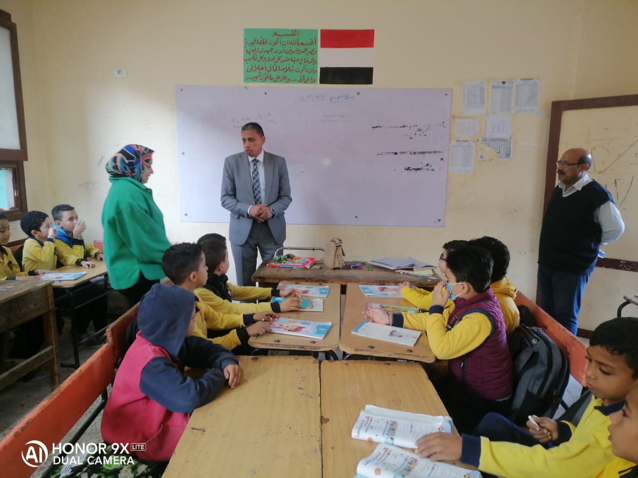 جولات مفاجئة لمدير تعليم الجيزة