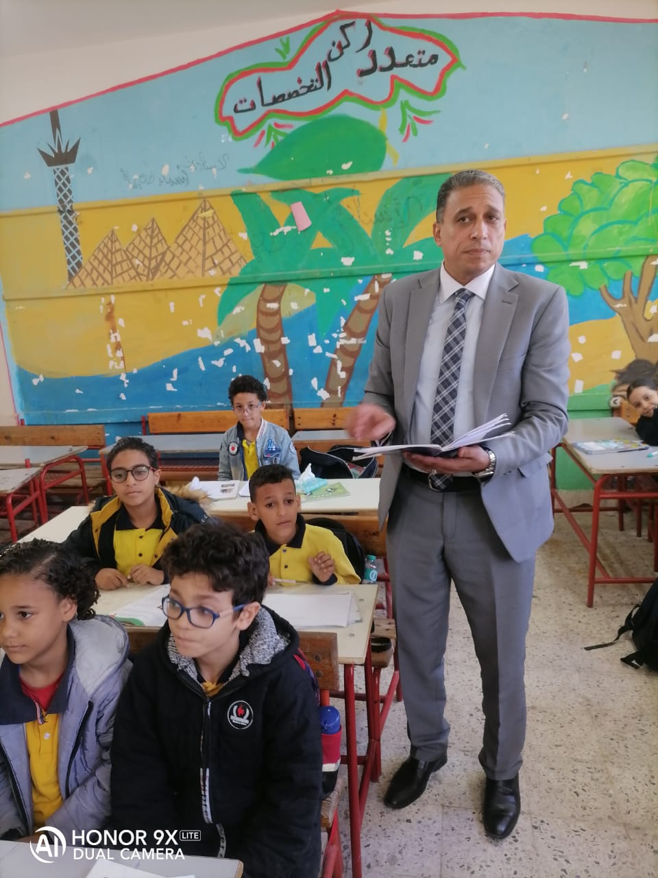 جولات مفاجئة لمدير تعليم الجيزة