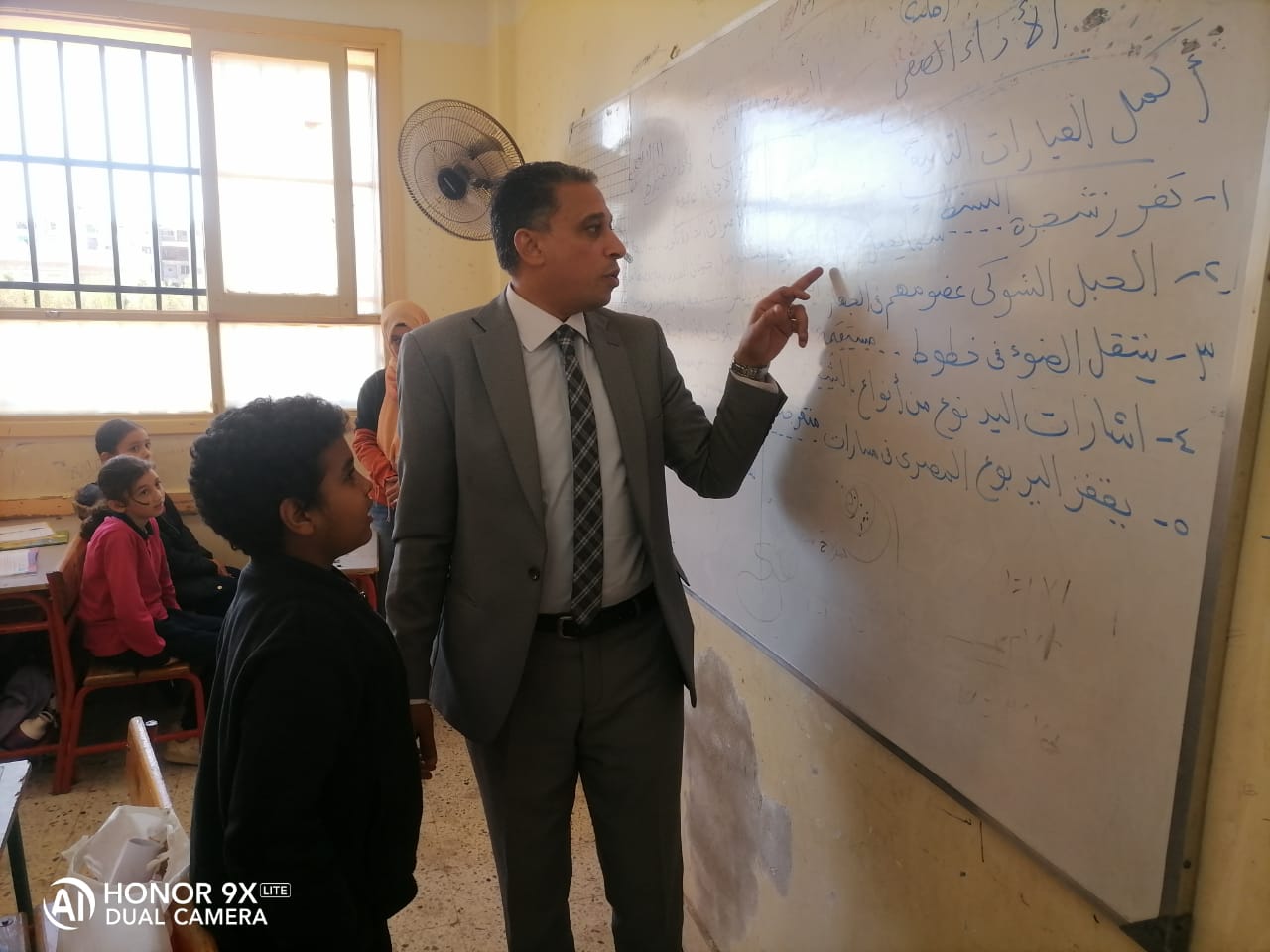 جولات مفاجئة لمدير تعليم الجيزة