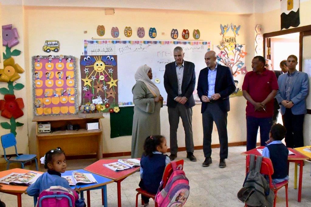 وزير التربية والتعليم يواصل جولاته التفقدية في مدارس أسوان لتطوير العملية التعليمية