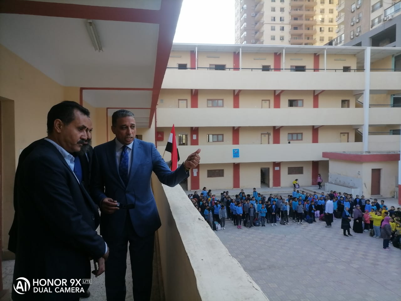 مدير تعليم الجيزة يتفقد سير العملية التعليمية 