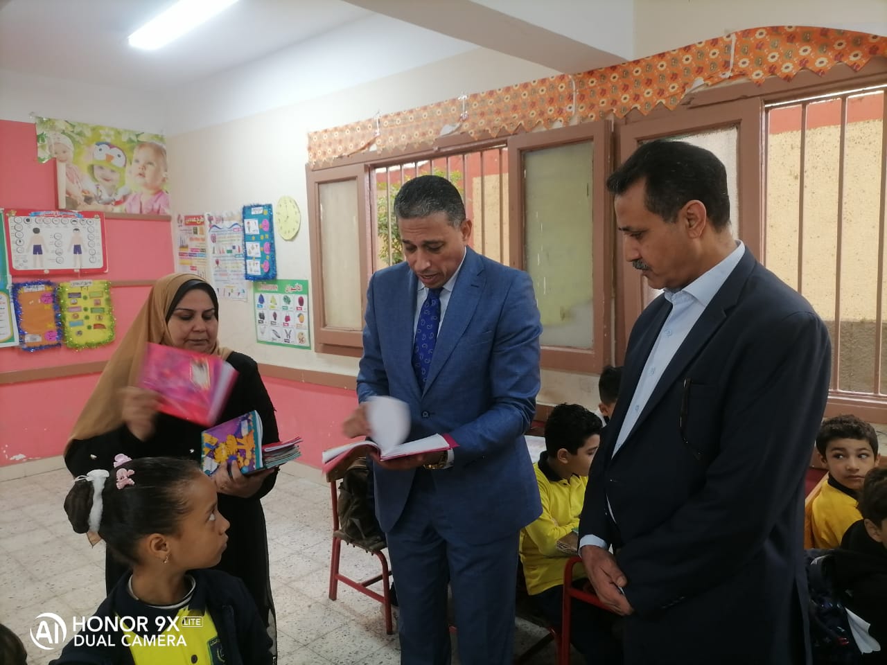 مدير تعليم الجيزة يتفقد سير العملية التعليمية 