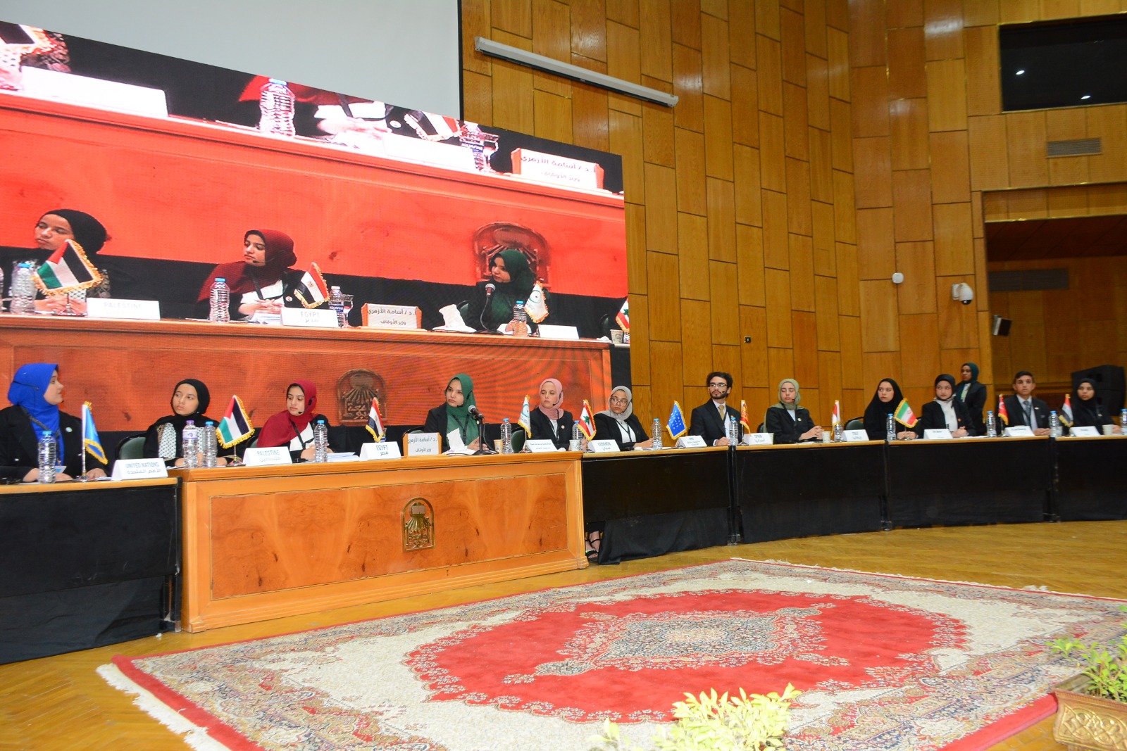 جامعة أسيوط تختتم فعاليات نموذج محاكاة منظمة التعاون الإسلامي 