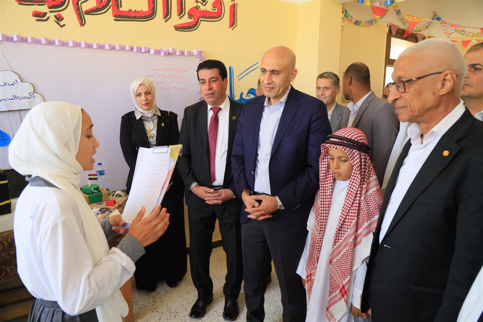 وزير التربية والتعليم يتفقد مدارس شمال سيناء