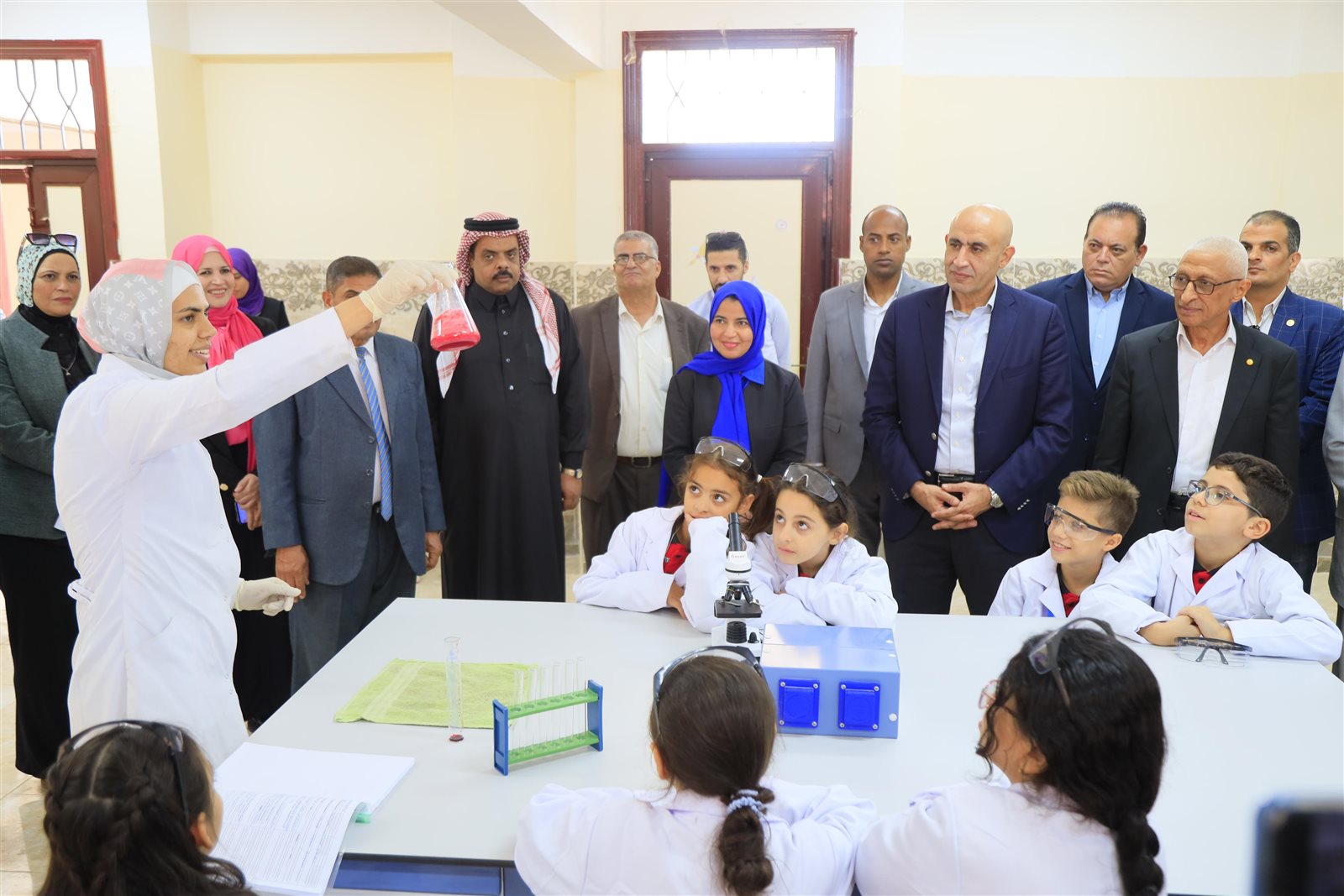 وزير التربية والتعليم يتفقد مدارس شمال سيناء