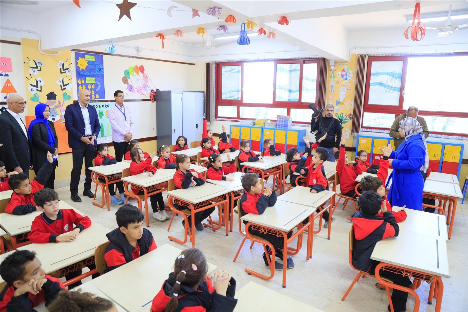 وزير التربية والتعليم يتفقد مدارس شمال سيناء