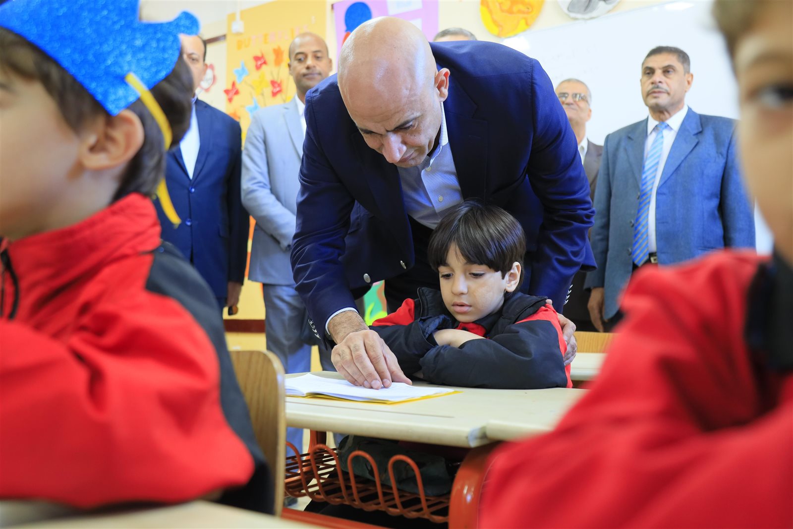 وزير التربية والتعليم يتفقد مدارس شمال سيناء