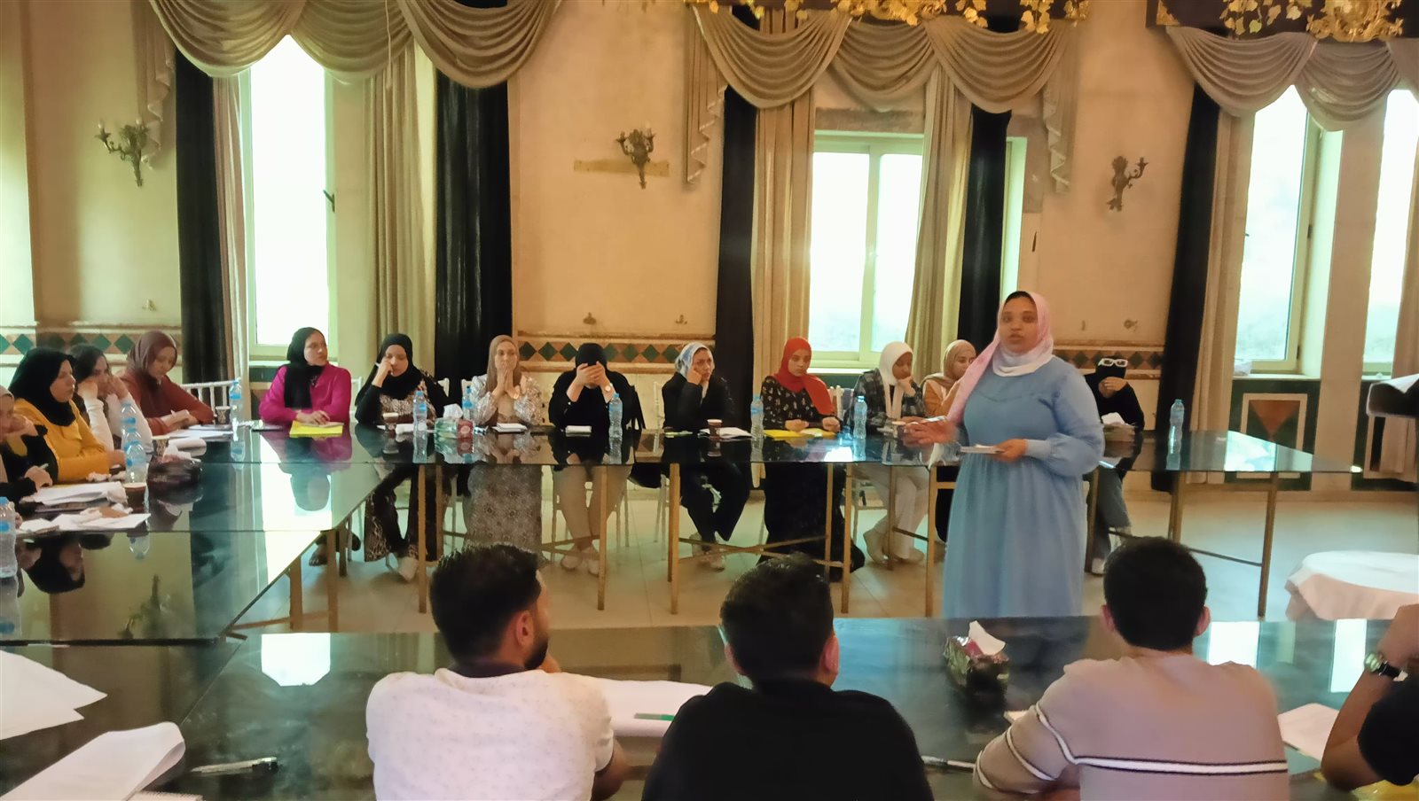 جامعة سوهاج تشارك في برنامج تدريبي حول الأحوال الشخصية وحقوق الإنسان