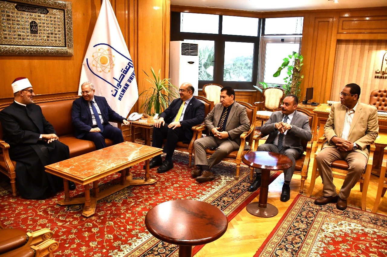 جامعة حلوان تستضيف ندوة عن الخطاب الديني وبناء الوعي لدى الشباب بمشاركة مفتي الجمهورية