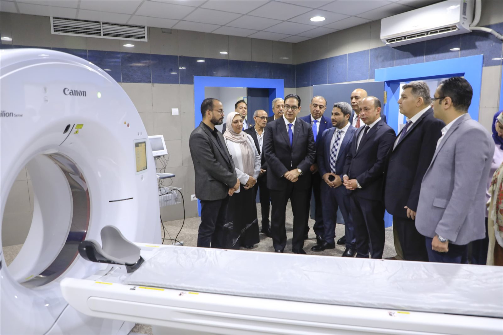 رئيس جامعة القاهرة يفتتح تطويرات جديدة بمستشفي الفرنساوي