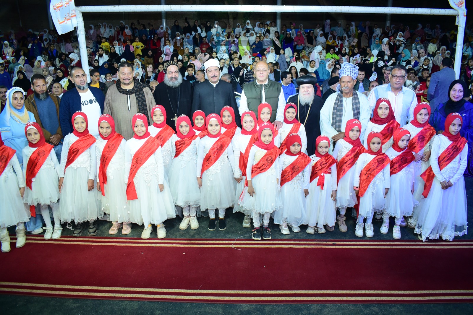 جامعة سوهاج تحتفل بأطفال دار تحفيظ القرآن والدير الأحمر لتعزيز الوحدة الوطنية