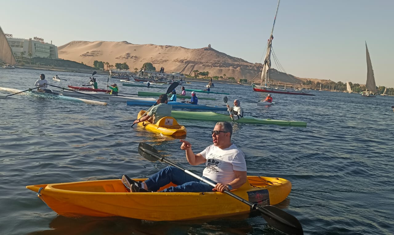 أسوان تستضيف مهرجان التجديف ضمن فعاليات مبادرة 100 يوم رياضة