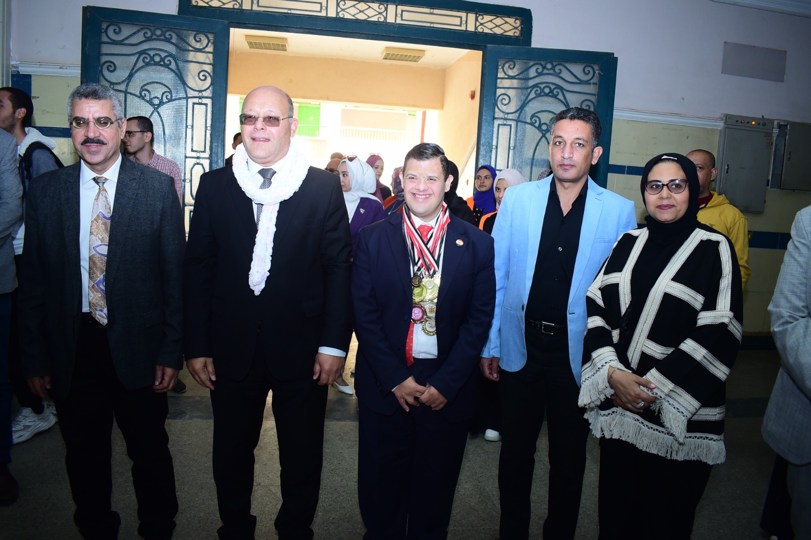 ورشة تدريبية لطلاب ذوي الهمم في جامعة سوهاج