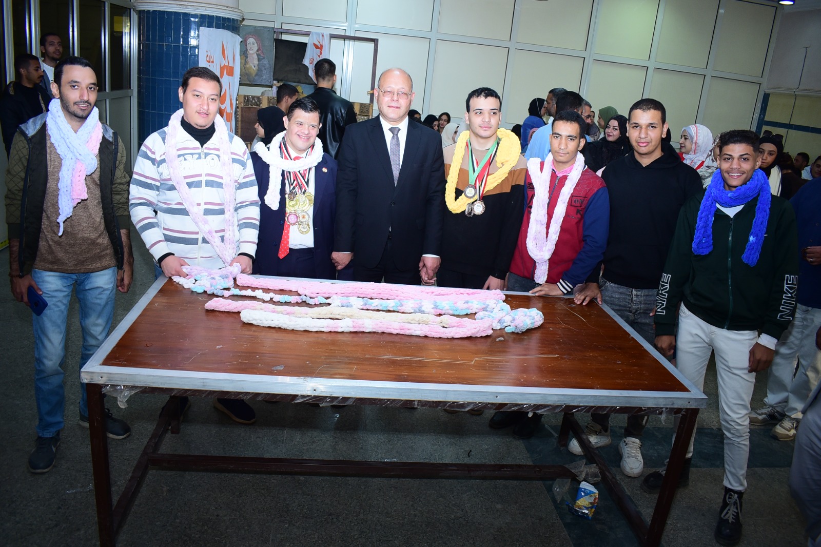 ورشة تدريبية لطلاب ذوي الهمم في جامعة سوهاج