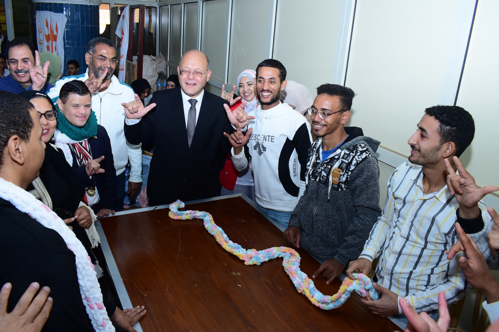 ورشة تدريبية لطلاب ذوي الهمم في جامعة سوهاج