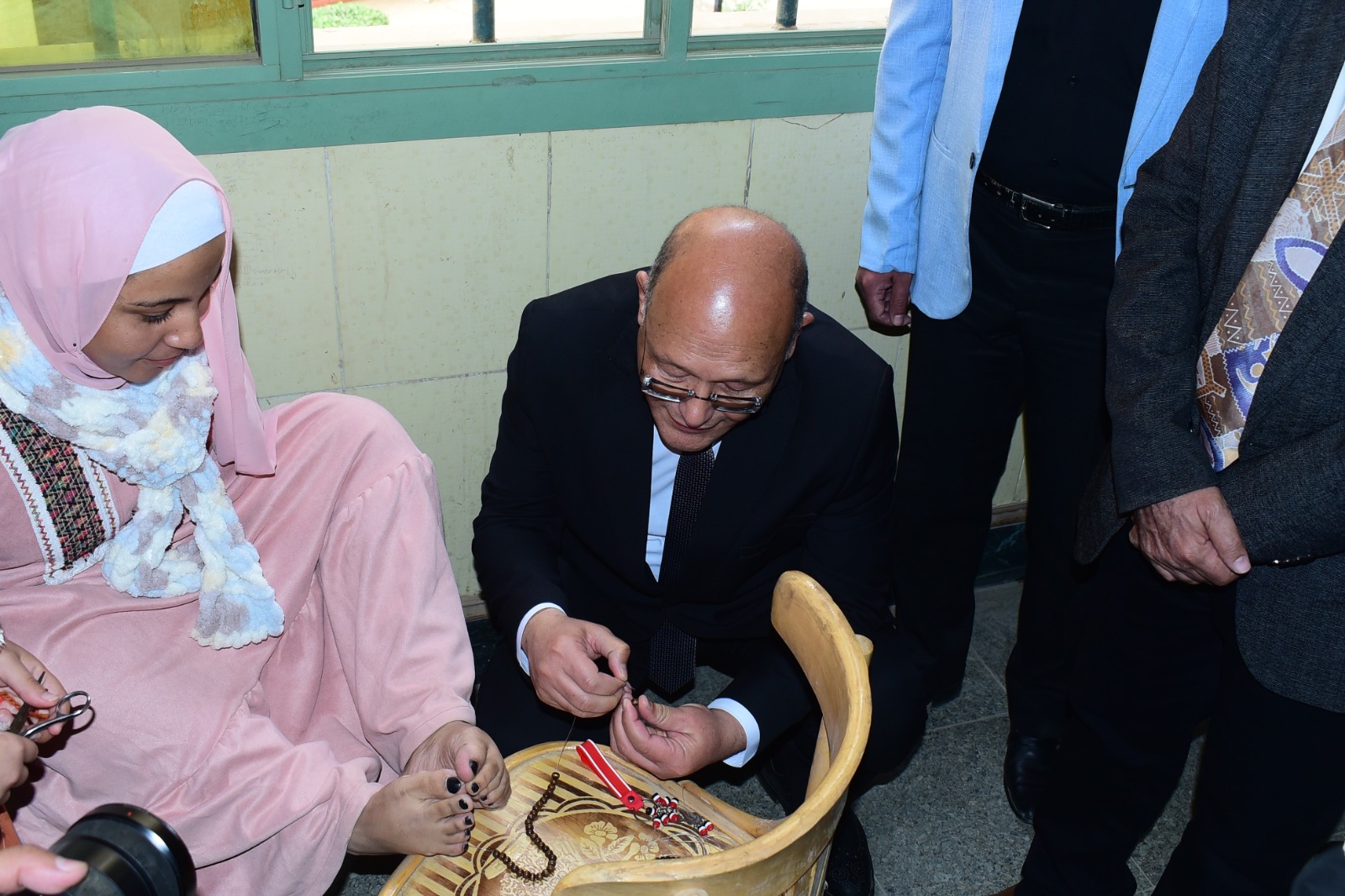 ورشة تدريبية لطلاب ذوي الهمم في جامعة سوهاج