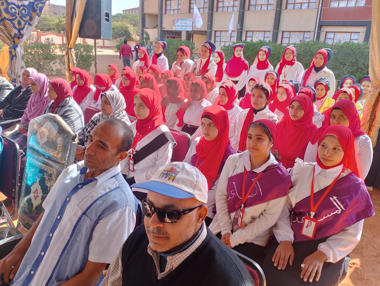 وكيل تعليم سوهاج يشهد احتفالية بمدرسة جرجا الثانوية الصناعية