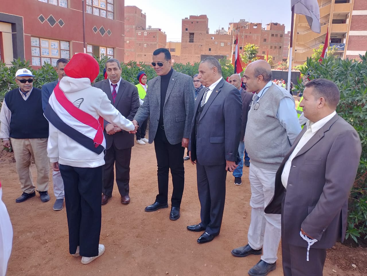 وكيل تعليم سوهاج يشهد احتفالية بمدرسة جرجا الثانوية الصناعية