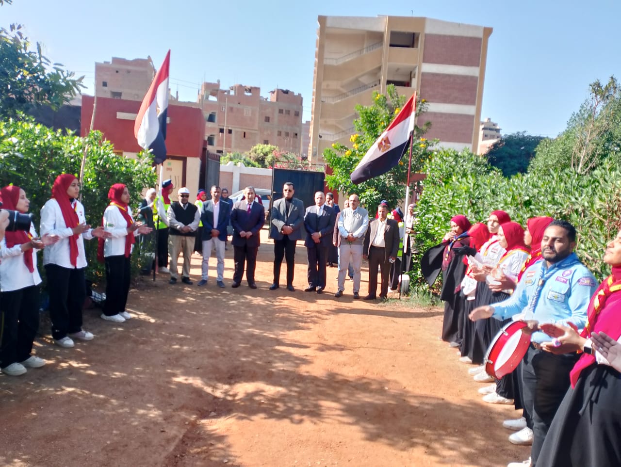وكيل تعليم سوهاج يشهد احتفالية بمدرسة جرجا الثانوية الصناعية