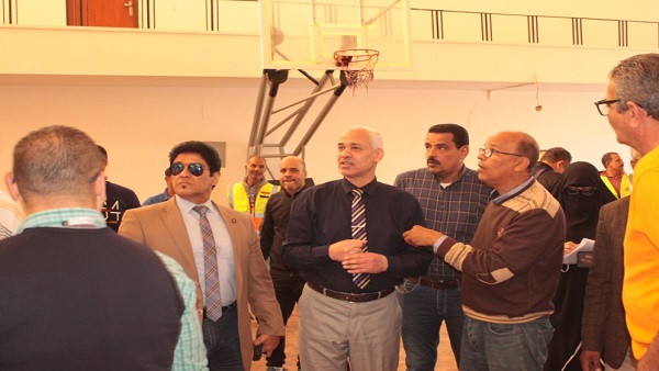 تجديد وتطوير القرية الأولمبية وملاعب كلية التربية الرياضية