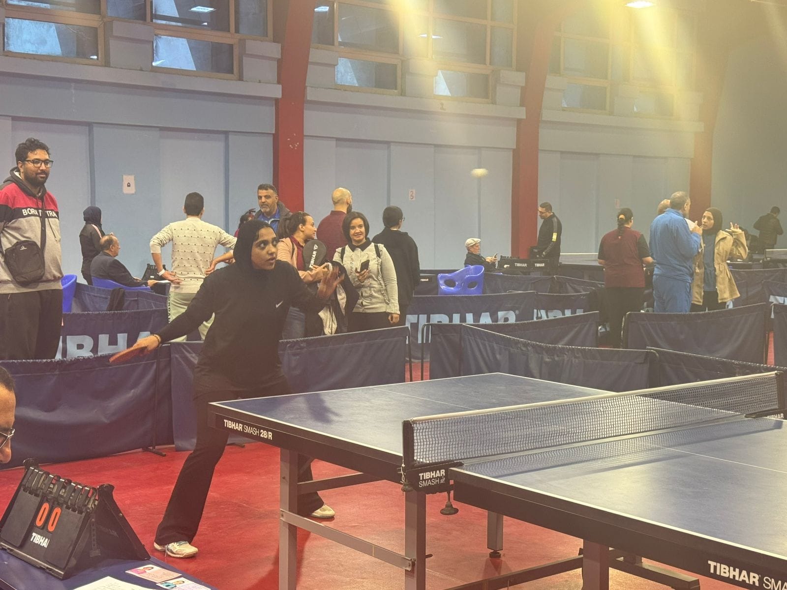 رحمة نصر الدين تحصد المركز الأول في بطولة الجمهورية لتنس الطاولة