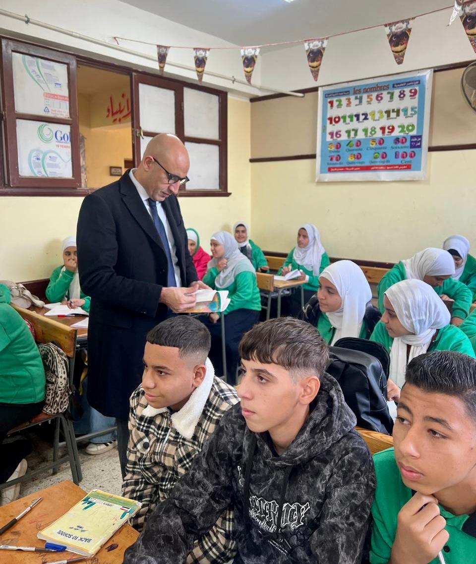 وزير التربية والتعليم يُفاجئ مدارس بني سويف بجولة تفقدية لمتابعة انتظام الدراسة