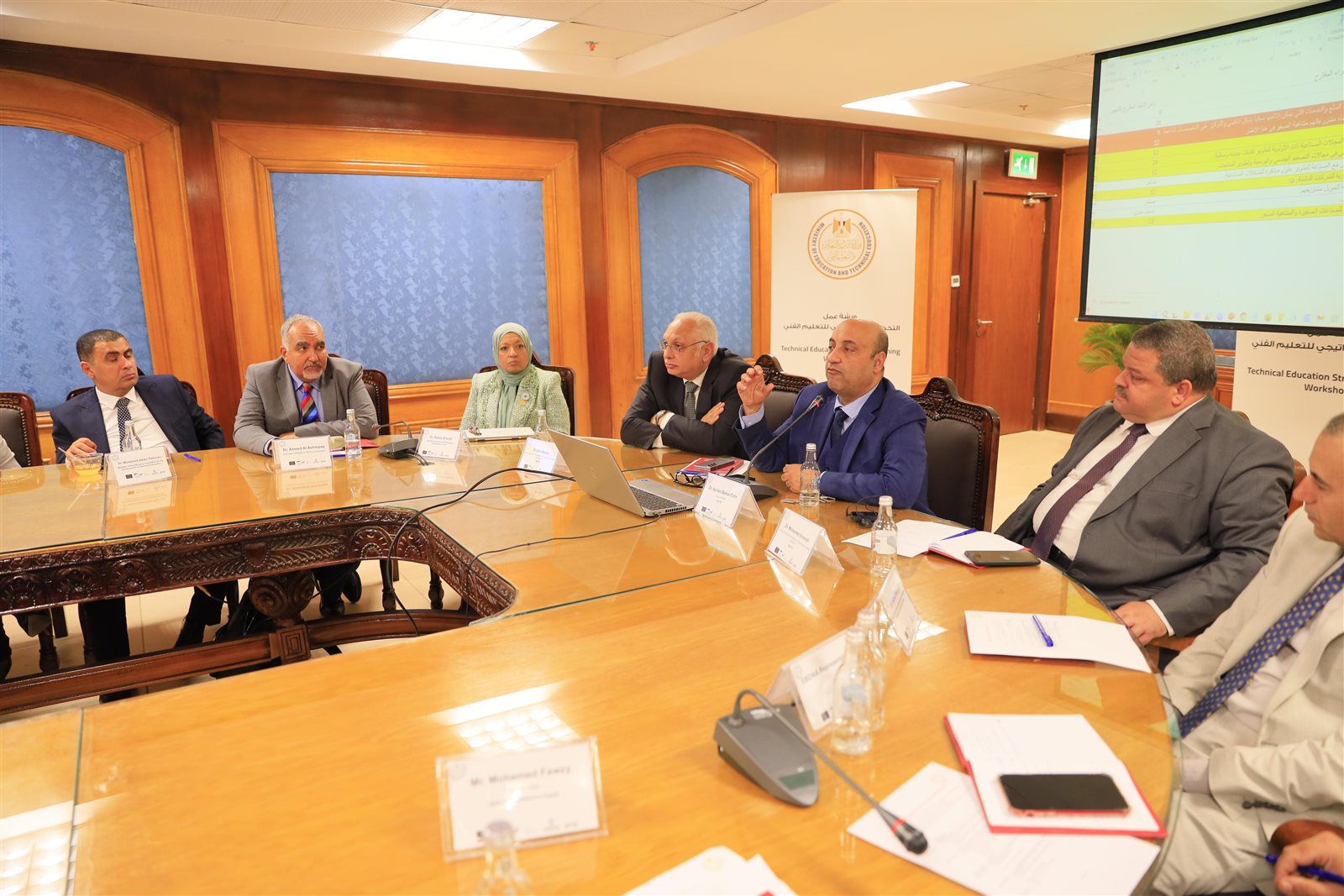 ورشة عمل لتطوير استراتيجية التعليم الفني