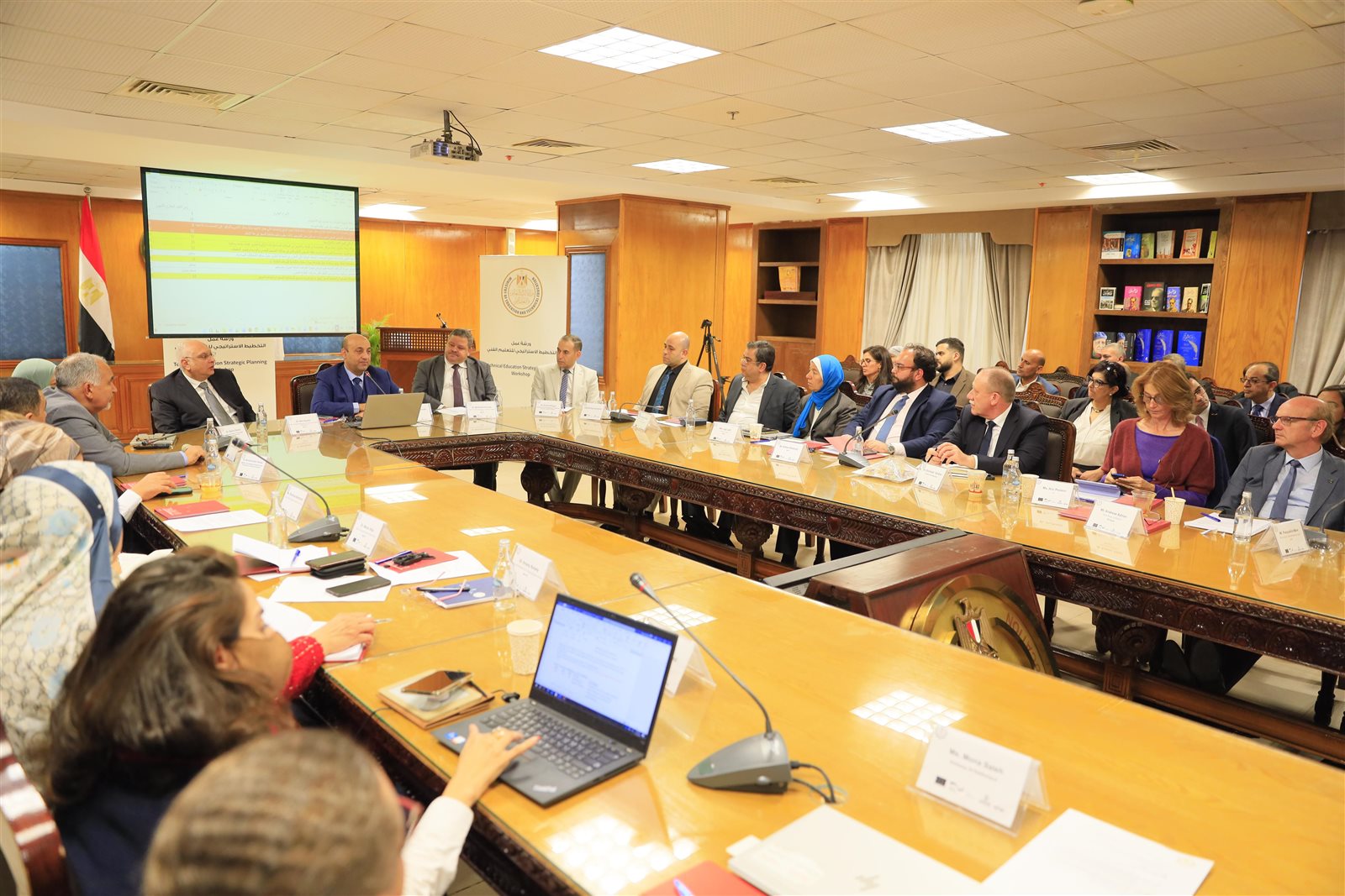 ورشة عمل لتطوير استراتيجية التعليم الفني