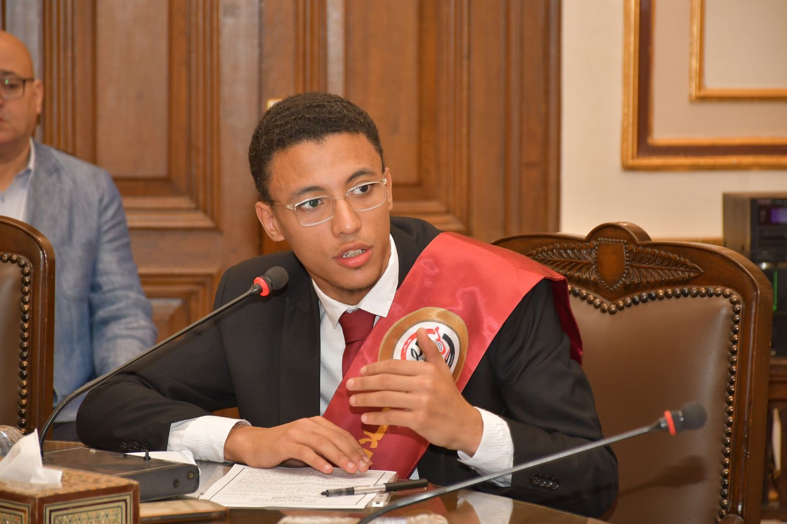 رئيس جامعة القاهرة يجتمع بمجلس اتحاد الطلاب الجديد