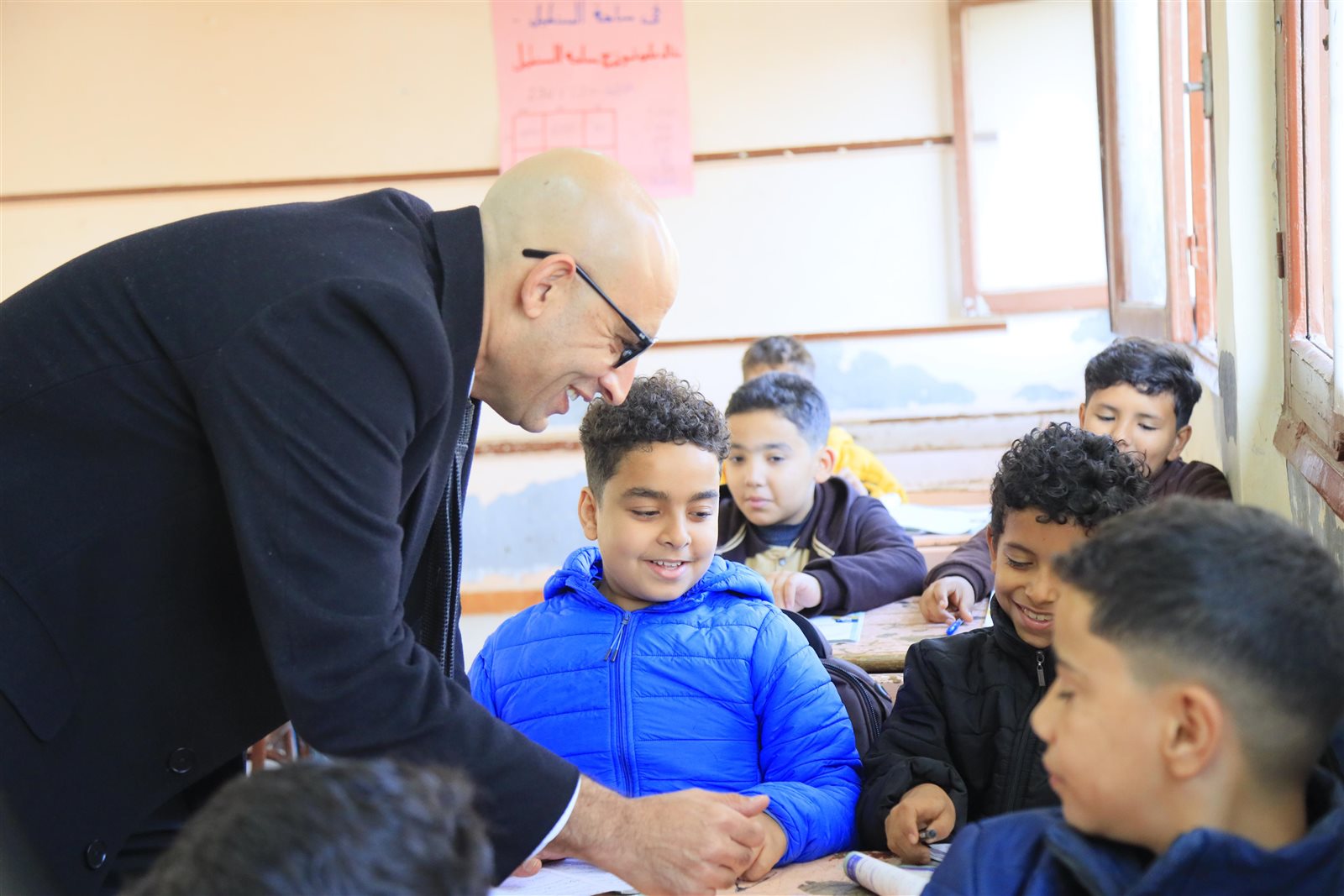 وزير التعليم يصدر أثناء زيارته لمدارس محافظة الإسماعيلية