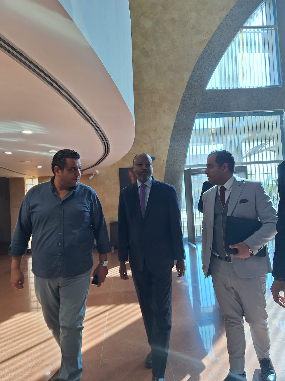 جامعة حلوان تستقبل وفد السفارة الصومالية