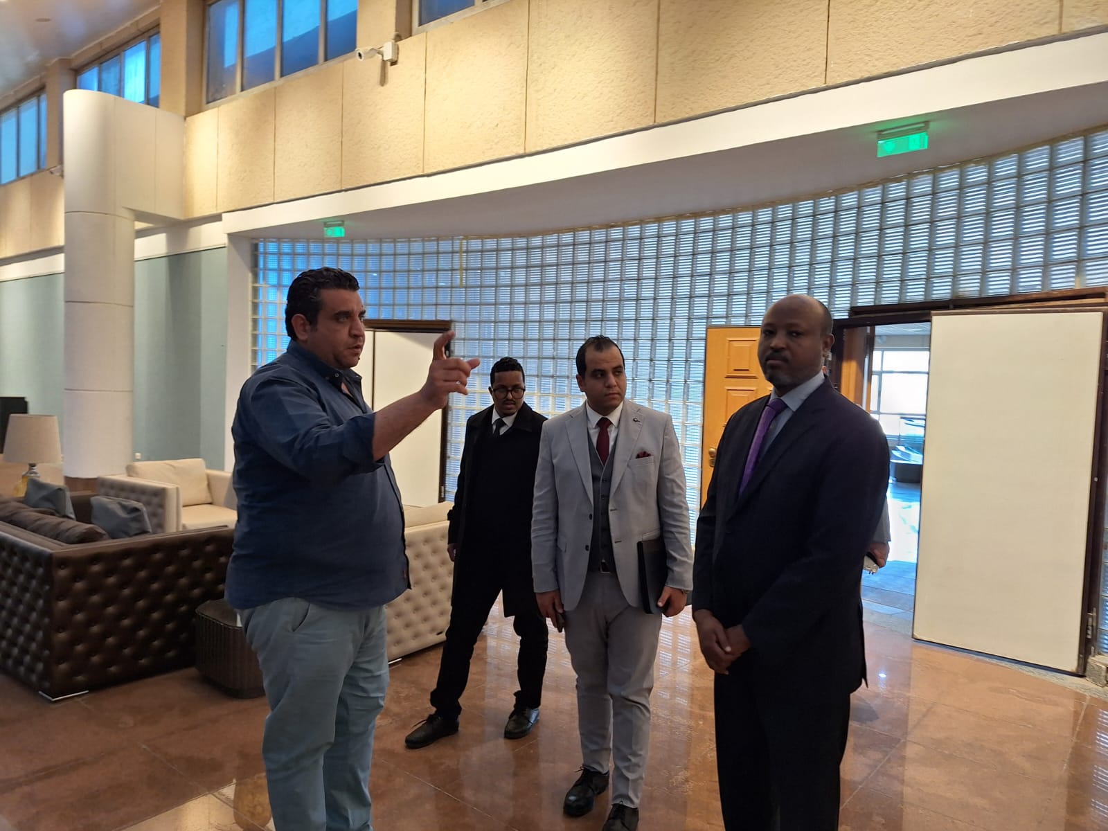 جامعة حلوان تستقبل وفد السفارة الصومالية