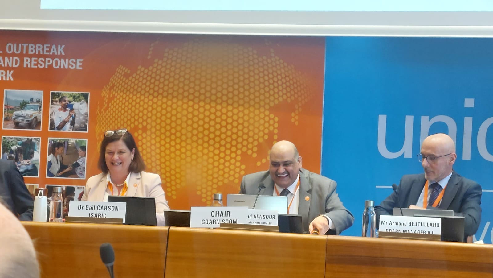 انتخاب الدكتور مهند النسور رئيسًا للجنة التوجيهية لشبكة GOARN