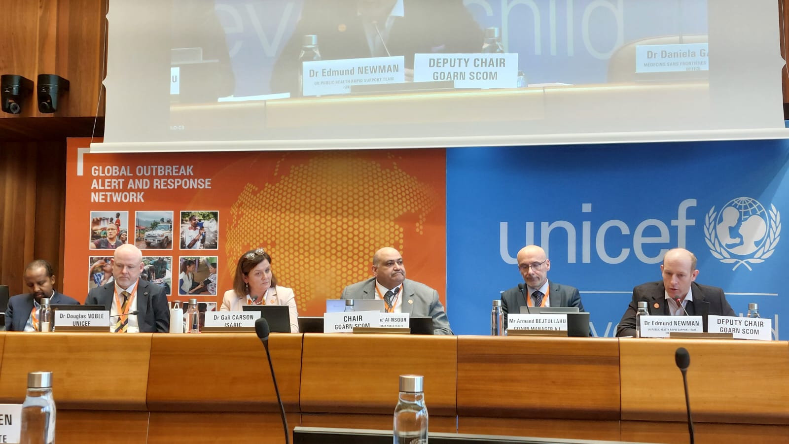 انتخاب الدكتور مهند النسور رئيسًا للجنة التوجيهية لشبكة GOARN