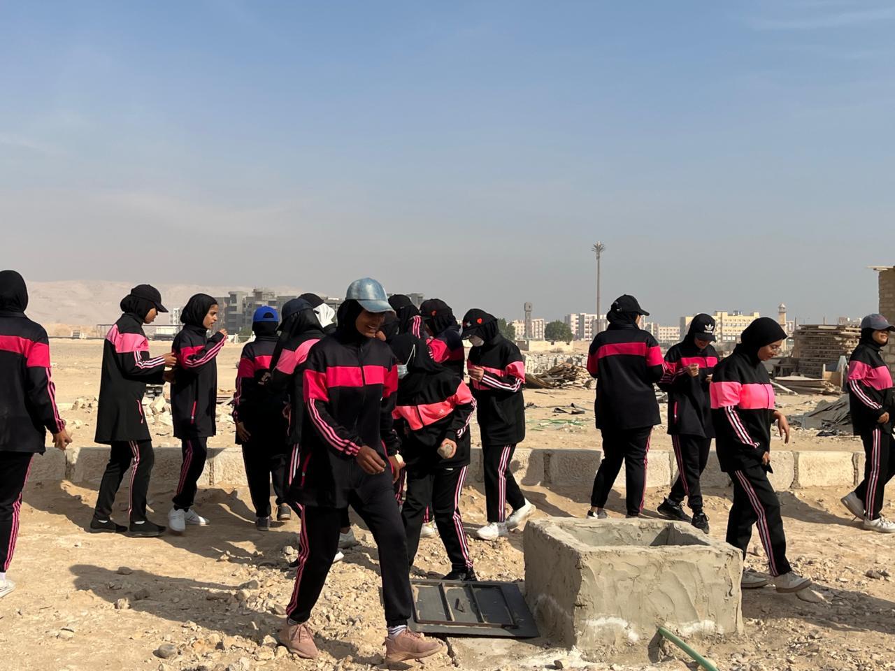 جامعة سوهاج تطلق معسكر القوافل الرياضية لخدمة المجتمع بكلية علوم الرياضة