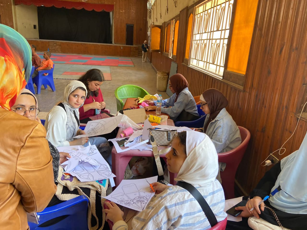 قافلة طبية وتنموية متكاملة في جامعة حلوان