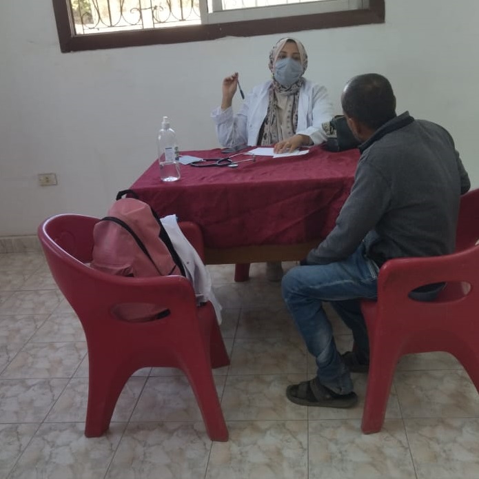 قافلة طبية وتنموية متكاملة في جامعة حلوان